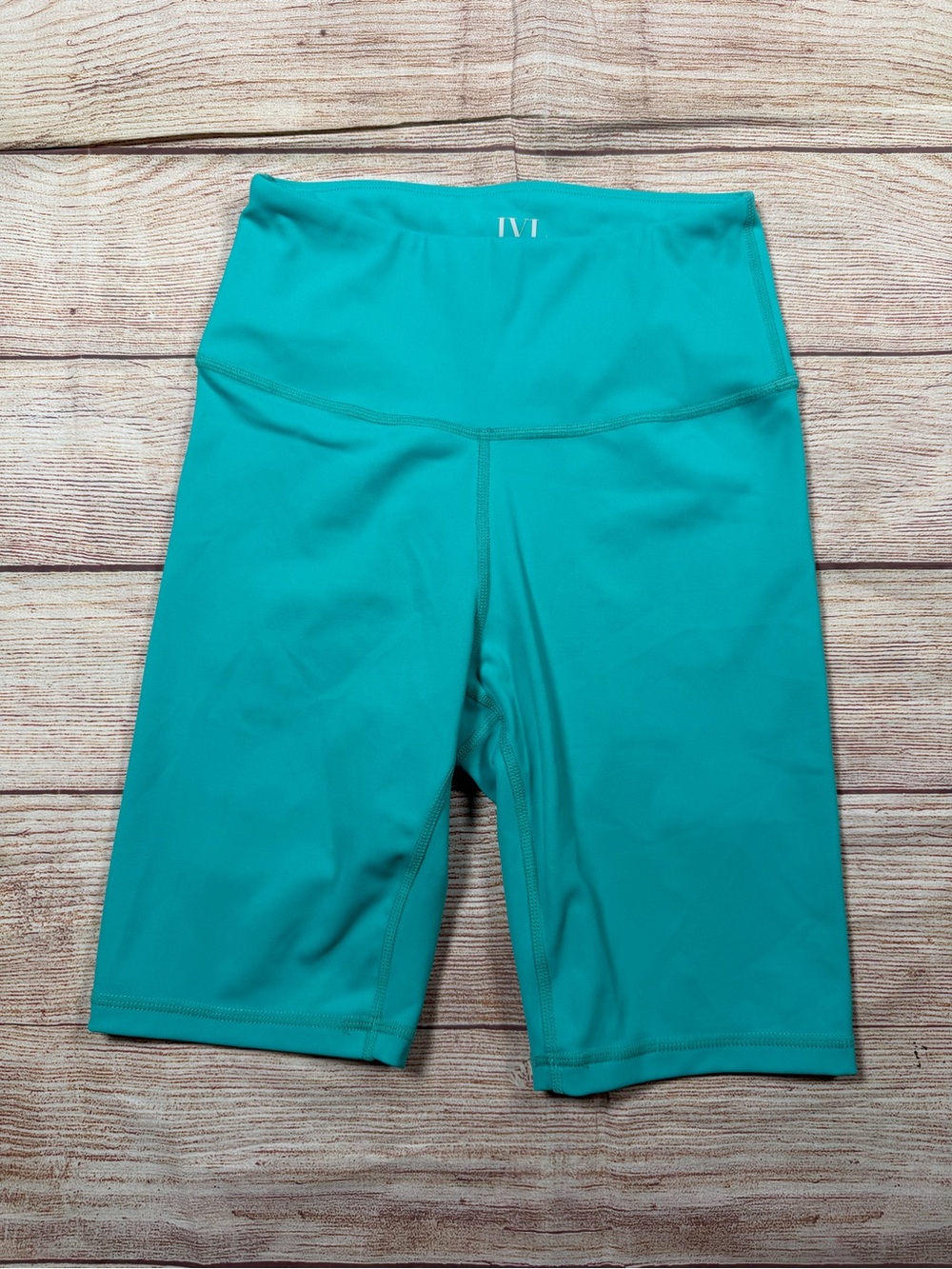IVL Collective Teal High-Rise Bike‎ Shorts